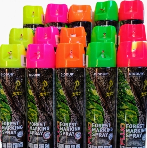 SPRAY Farba do znakowania drzew 15 SZTUK
