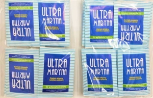 Ultramaryna Wybielacz do bielizny firanek 20g - 50 sztuk 