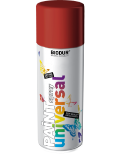 SPRAY FARBA czerwony RAL 3002 BIODUR 400ml
