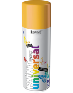 SPRAY FARBA BIODUR 400ml ŻÓŁTY RAL 1028