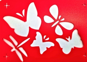 Szablon Malarski DM-130 MOTYLKI