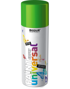 SPRAY Emalia Uniwersalna BIODUR 400ml zielony RAL 6018