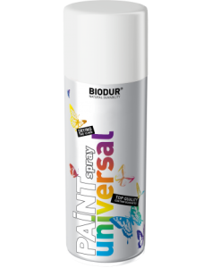 SPRAY farba BIODUR 400ml BIAŁY MAT RAL 9010