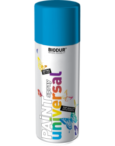 SPRAY Emalia Uniwersalna BIODUR 400ml NIEBIESKI RAL 5015