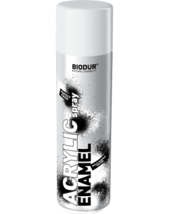 Spray Lakier Akrylowy 500 ml Biały Połysk 