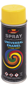 SPRAY Emalia Uniwersalna Champion 400ml ŻÓŁTY RAL 1018