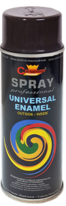 SPRAY Farba Champion 400ml CZARNY POŁYSK RAL 9005