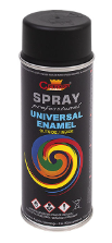 SPRAY Farba Champion 400ml Ral 9017 TRAFFIC czarny połysk