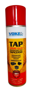Klej tapicerski kontaktowy wodoodporny szybkoschnący uniwersalny VOKE 0,5L ( 04857)