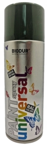 SPRAY Emalia Uniwersalna BIODUR 400ml zielony RAL 6006
